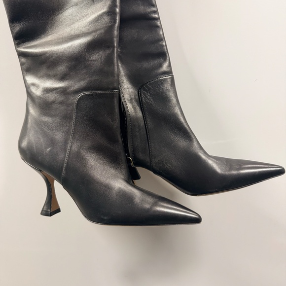 Stuart Weitzman Xcurve Slouch Heeled Boots - Picture 7 of 7